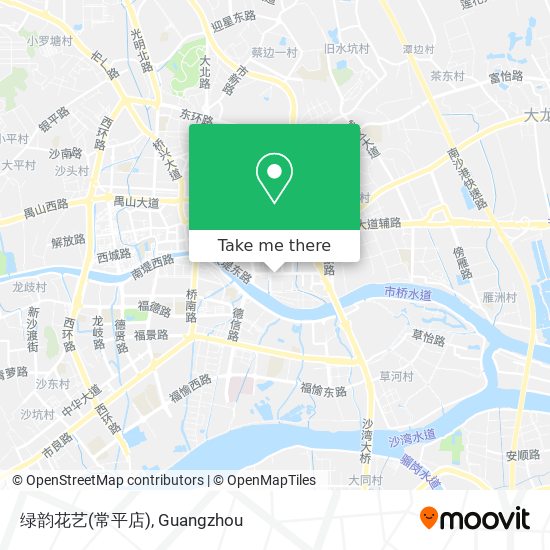 绿韵花艺(常平店) map