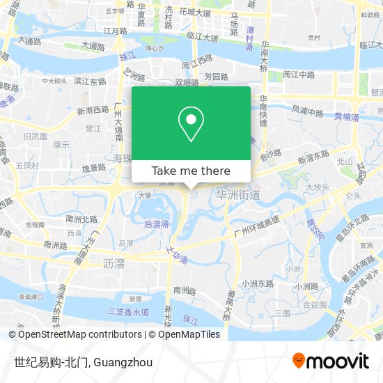世纪易购-北门 map