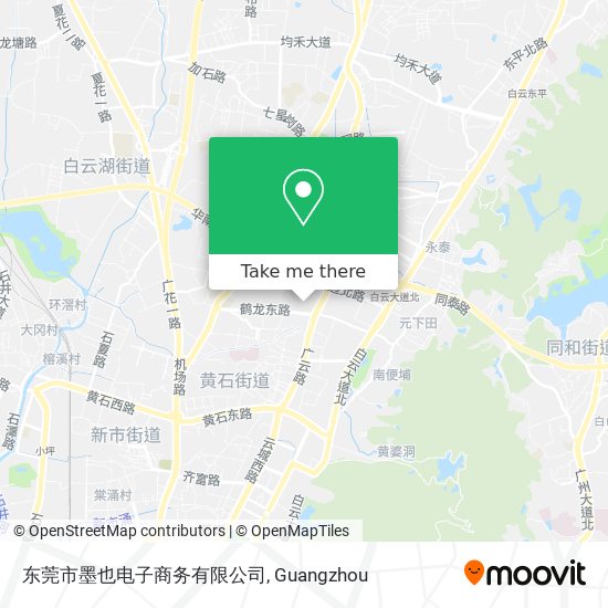 东莞市墨也电子商务有限公司 map