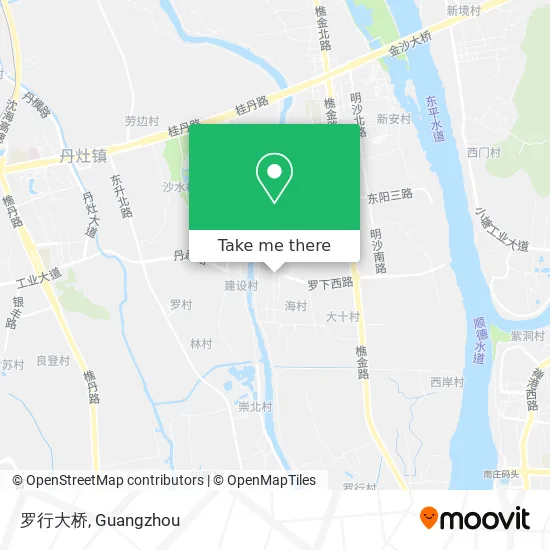 罗行大桥 map