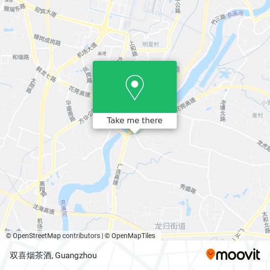 双喜烟茶酒 map