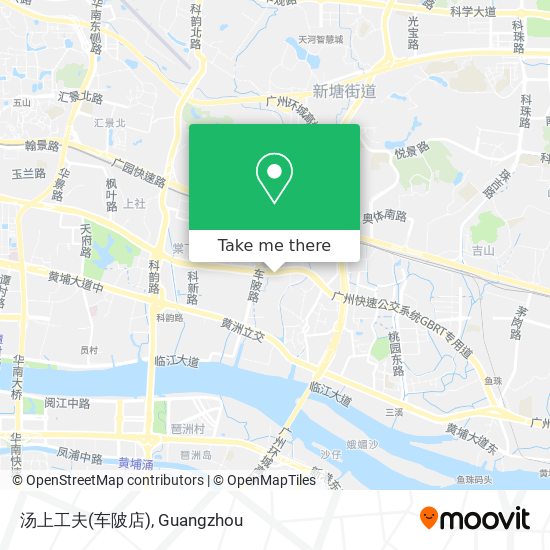 汤上工夫(车陂店) map