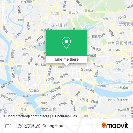 广百百货(北京路店) map