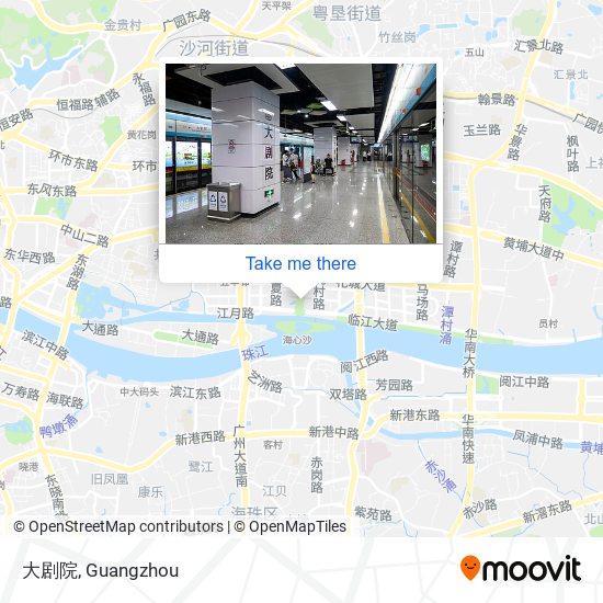 大剧院 map