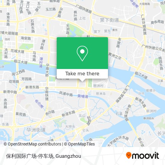 保利国际广场-停车场 map