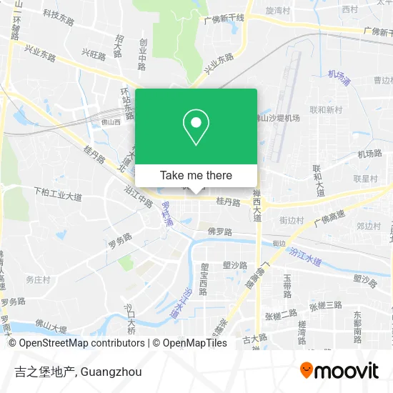 吉之堡地产 map