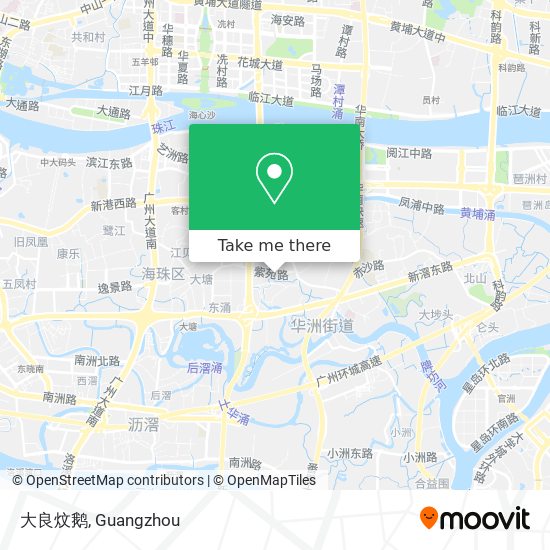 大良炆鹅 map
