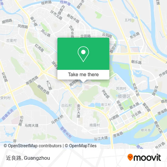 近良路 map