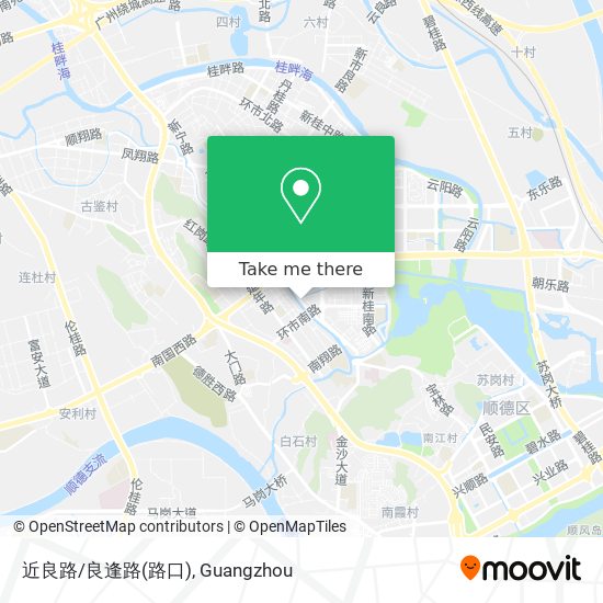 近良路/良逢路(路口) map