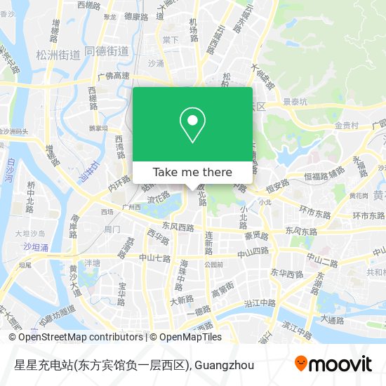 星星充电站(东方宾馆负一层西区) map