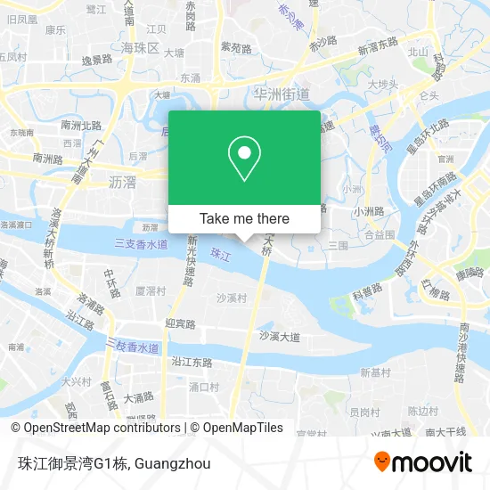 珠江御景湾G1栋 map