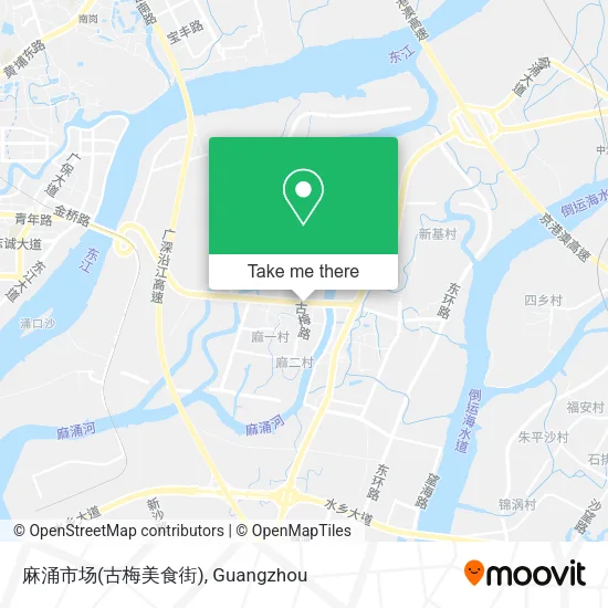 麻涌市场(古梅美食街) map