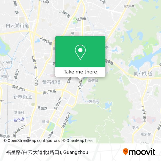 福星路/白云大道北(路口) map