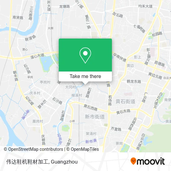 伟达鞋机鞋材加工 map
