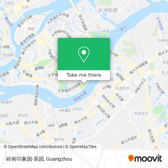 岭南印象园-菜园 map
