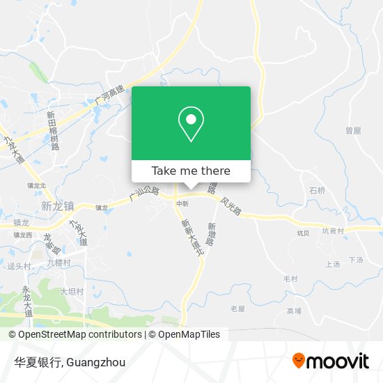 华夏银行 map