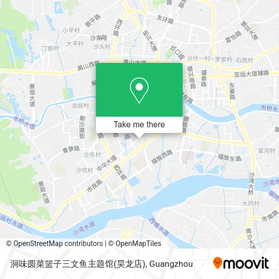 洞味圆菜篮子三文鱼主题馆(昊龙店) map