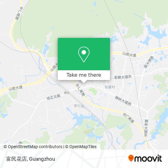 富民花店 map