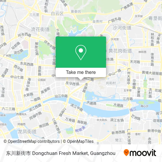 东川新街市 Dongchuan Fresh Market map