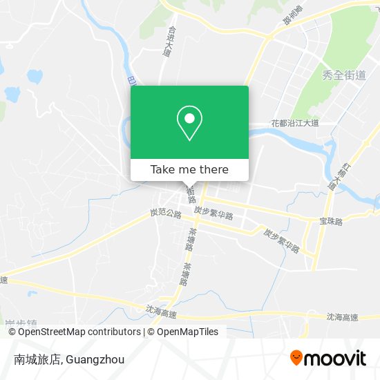 南城旅店 map