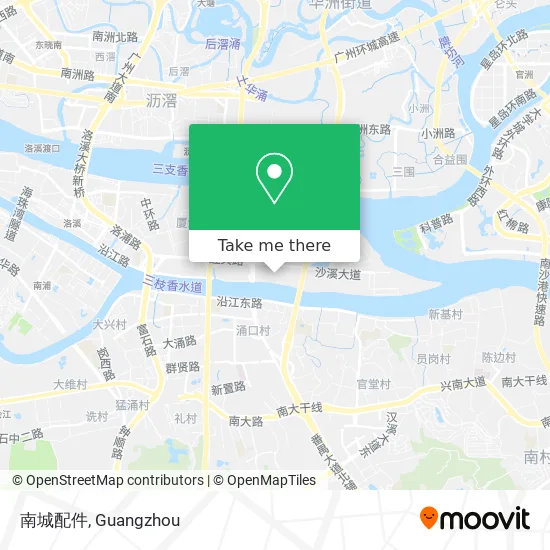南城配件 map