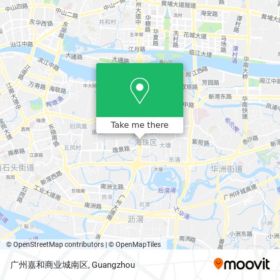 广州嘉和商业城南区 map