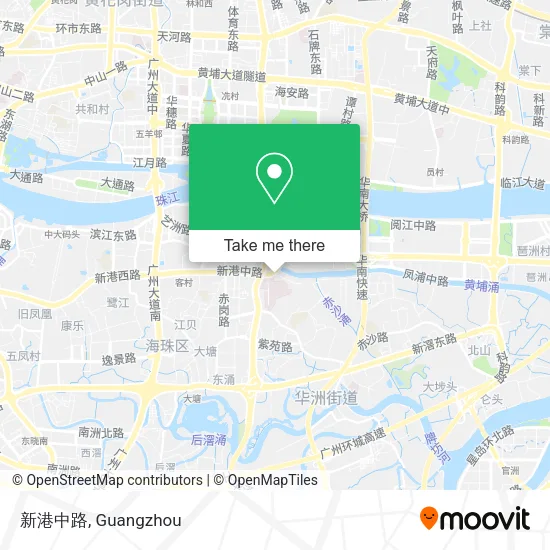 新港中路 map
