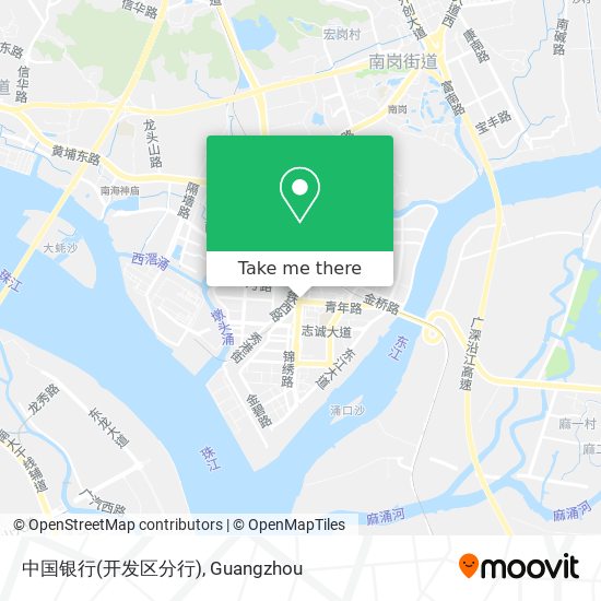 中国银行(开发区分行) map