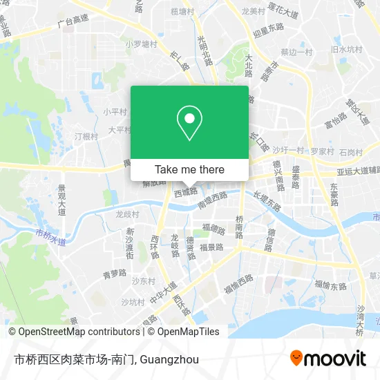 市桥西区肉菜市场-南门 map