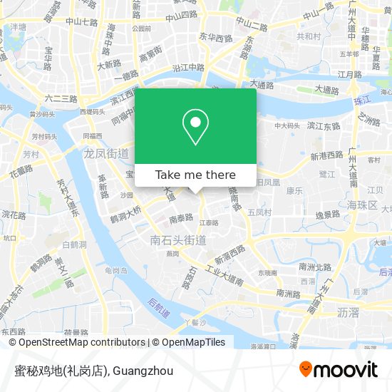 蜜秘鸡地(礼岗店) map
