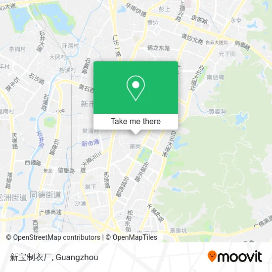 新宝制衣厂 map