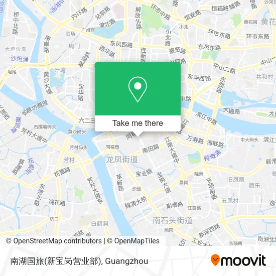 南湖国旅(新宝岗营业部) map