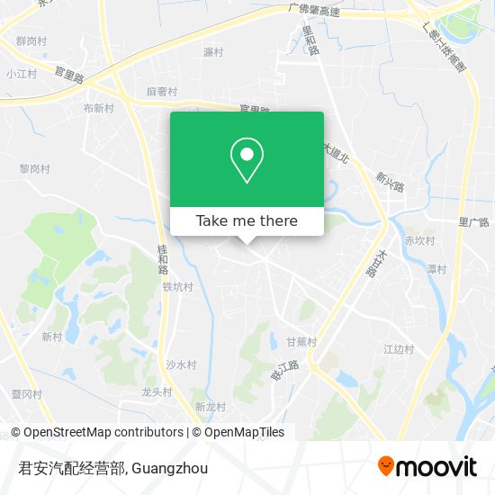 君安汽配经营部 map