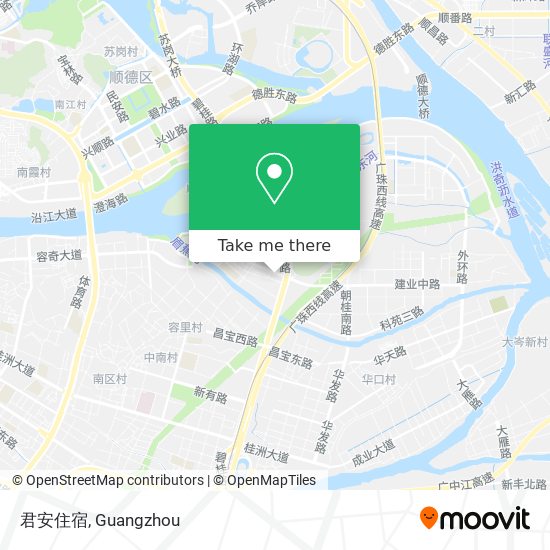 君安住宿 map