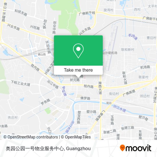 奥园公园一号物业服务中心 map