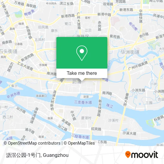 沥滘公园-1号门 map