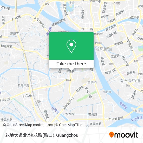 花地大道北/浣花路(路口) map