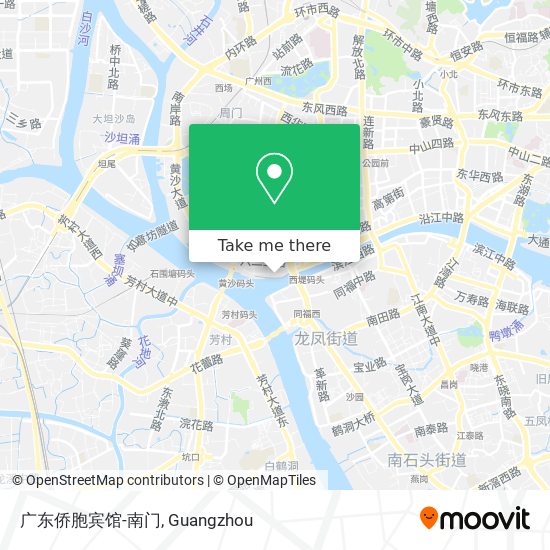 广东侨胞宾馆-南门 map
