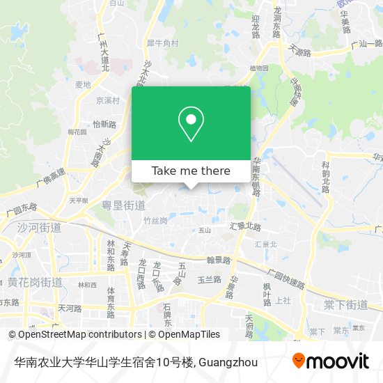 华南农业大学华山学生宿舍10号楼 map