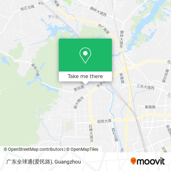 广东全球通(爱民路) map