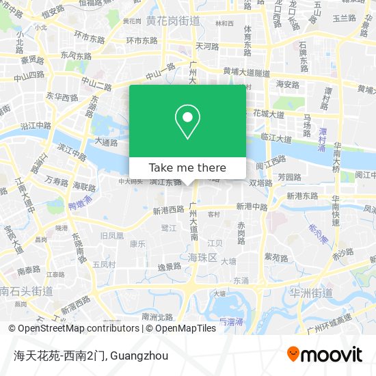 海天花苑-西南2门 map