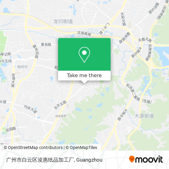 广州市白云区浚惠纸品加工厂 map