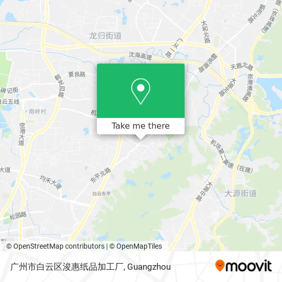 广州市白云区浚惠纸品加工厂 map