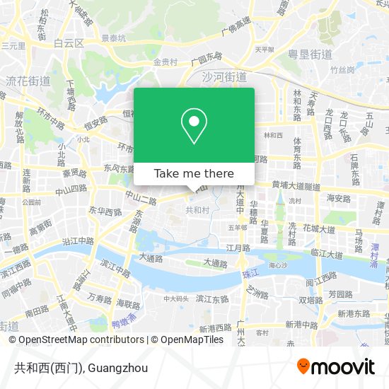 共和西(西门) map