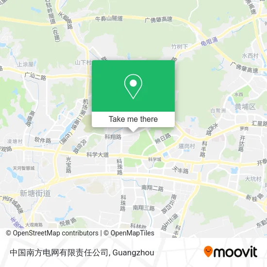 中国南方电网有限责任公司 map