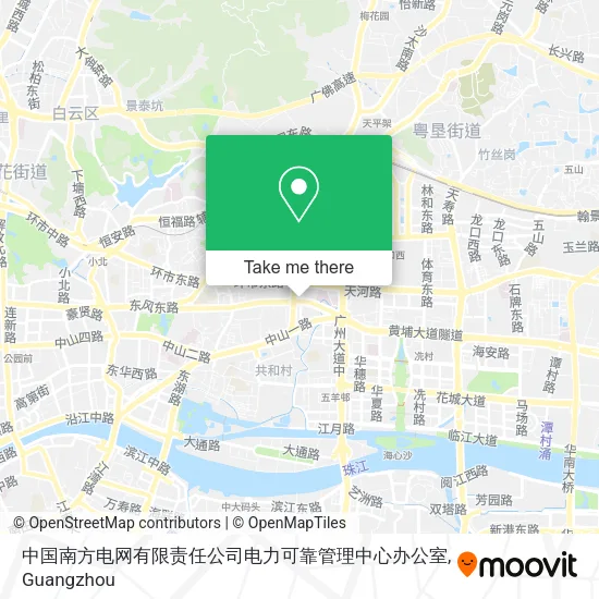 中国南方电网有限责任公司电力可靠管理中心办公室 map