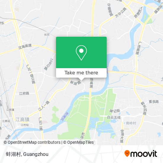 蚌湖村 map