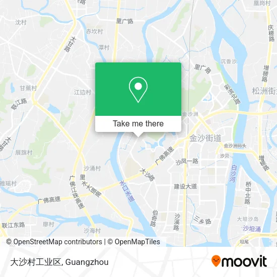 大沙村工业区 map
