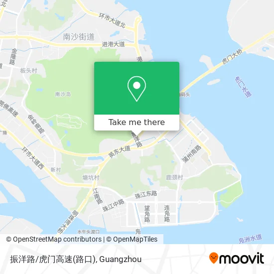 振洋路/虎门高速(路口) map