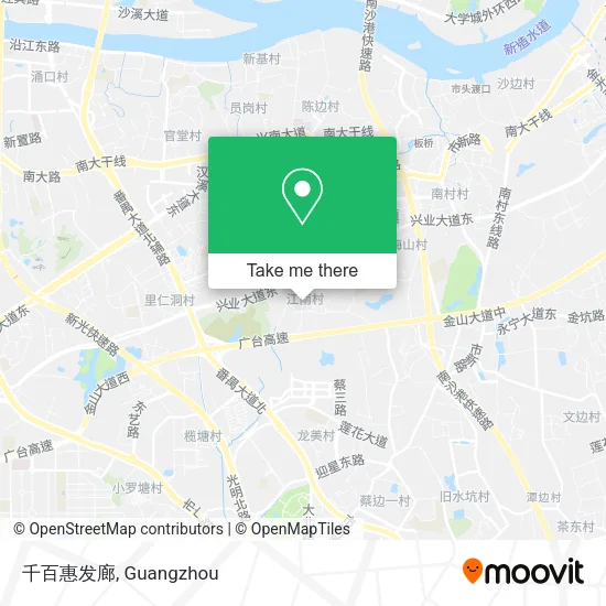 千百惠发廊 map